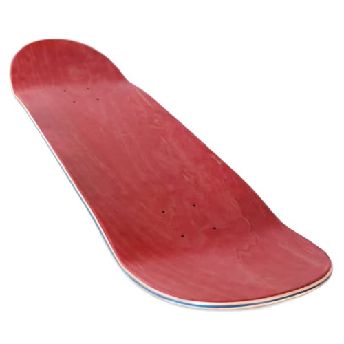 Bold Blank Skateboard Deck, Mid Concave, leichtes Skate Deck aus 7 Lagen kanadischem Ahorn, kaltgepresst, Größe 8.50" von Moose Skateboards