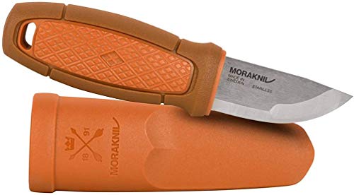 Morakniv Unisex-Adult Orange Eldris Knife Messer Outdoor Bushcraft-Burnt von Morakniv