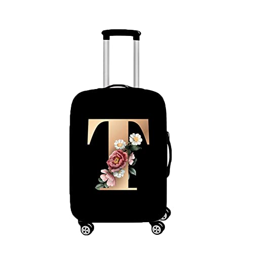 Morbuy Elastisch Reise Kofferhülle Kofferschutzhülle Koffer Schutzhülle mit Reißverschluss Luggage Cover Waschbar 3D Drucken Gepäck Cover mit Kofferschutz-Bezug (T,XL (30-32 Zoll)) von Morbuy