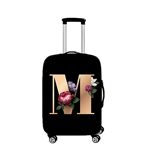 Morbuy Elastisch Reise Kofferhülle Kofferschutzhülle Koffer Schutzhülle mit Reißverschluss Luggage Cover Waschbar 3D Drucken Gepäck Cover mit Kofferschutz-Bezug (M,XL (30-32 Zoll)) von Morbuy