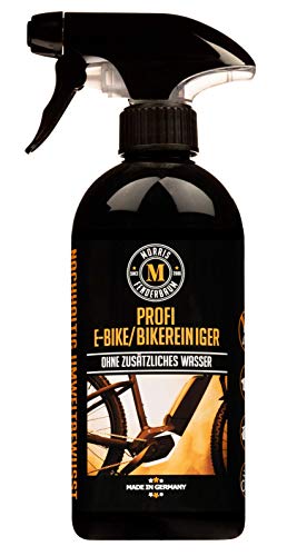 Morris Fenderbaum Profi E-Bike/Bike Reiniger - 2-in-1-Pflege: Reinigungsspray und Korrosionsschutz für Mountainbike, Pedelec, Rennrad, Gravel Bike - Innovative Bikecare - Sprühflasche 1 x 500 ml von Morris Fenderbaum