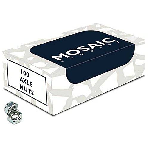 Mosaic 100 Hanger Nuts Box Schrauben, Mehrfarbig (Mehrfarbig), Einheitsgröße von Mosaic