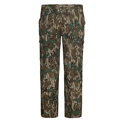 Mossy Oak Herren-Jagdhose, leicht, Camouflage-Kleidung, Greenleaf, Größe XXL von Mossy Oak