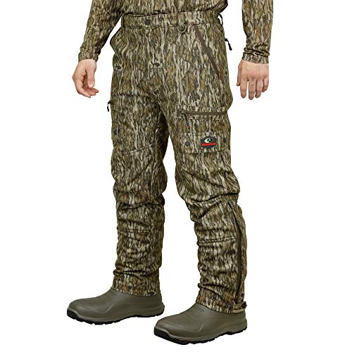 Mossy Oak Herren Jagdhose Sherpa 2.0 Fleece gefüttert Hose, Bottomland, X-Large von Mossy Oak