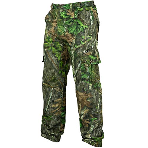 Mossy Oak Camo leichte Jagdhose für Herren, Camouflage-Kleidung, Größe XL, Obsession von Mossy Oak