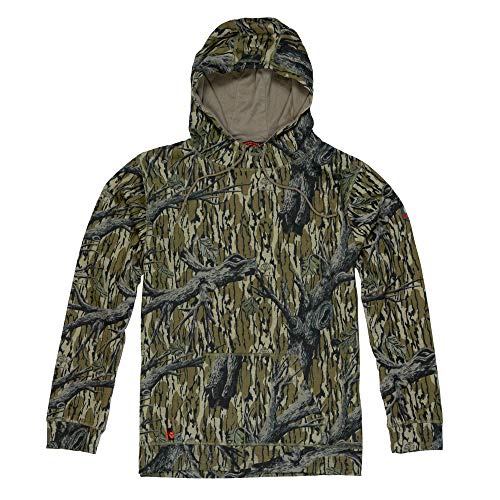 Mossy Oak Herren Camo for Men Hunting Hoodies Vintage Kapuzenpullover, Original Treestand, XL von Mossy Oak