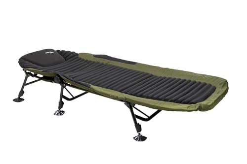 Mostal 3D Bedchair 6-Bein Angelliege Camping Comfort Anglerliege von Mostal