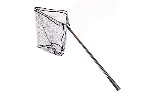 Mostal Unterfangkescher Gummiert [2,50m / 2,80m] Klappkescher Teleskopierbar (2,80m / 70 x 70cm) von Mostal