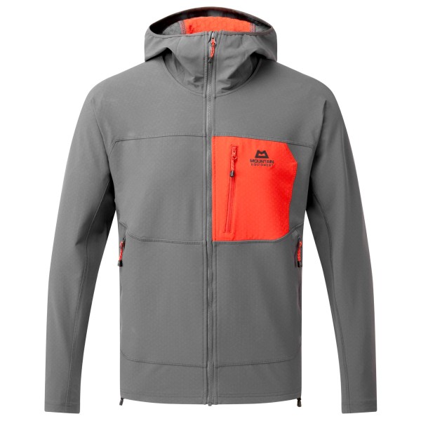 Mountain Equipment - Arrow Hooded Jacket - Softshelljacke Gr L grau von Mountain Equipment