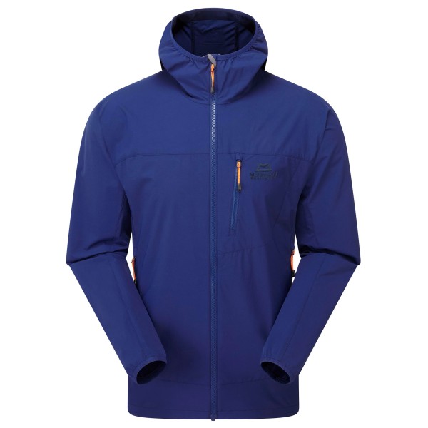 Mountain Equipment - Echo Hooded Jacket - Softshelljacke Gr M blau von Mountain Equipment