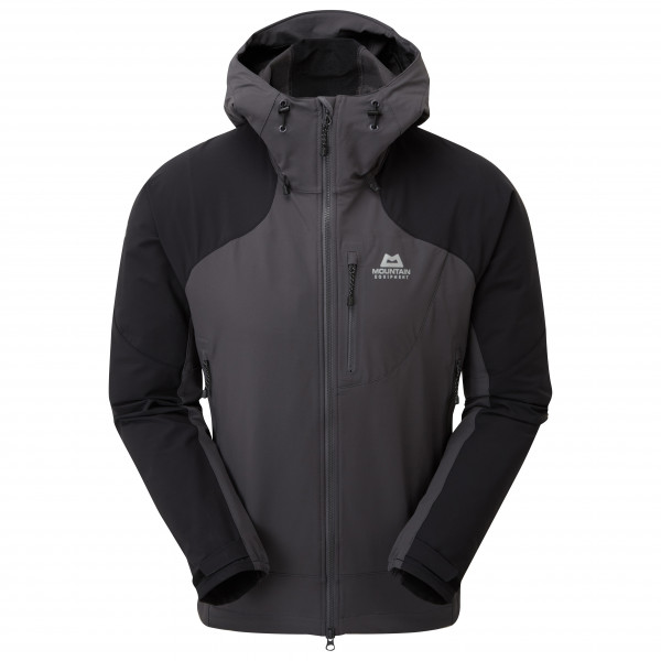 Mountain Equipment - Frontier Hooded Jacket - Softshelljacke Gr M schwarz/grau von Mountain Equipment