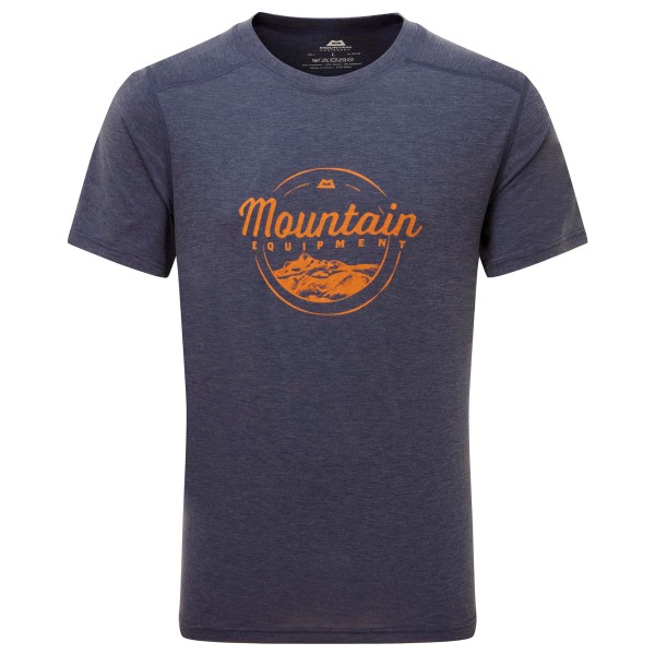 Mountain Equipment - Headpoint Script Tee - Funktionsshirt Gr XL blau/grau von Mountain Equipment