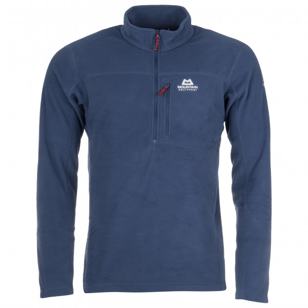 Mountain Equipment - Micro Zip Tee - Fleecepullover Gr L;M;S;XL;XXL blau;schwarz von Mountain Equipment