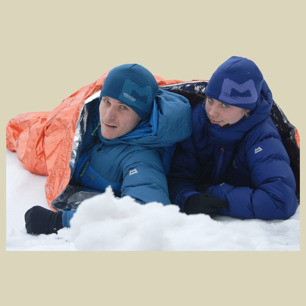 Ultralite Double-Bivi Biwaksack für zwei Personen orange von Mountain Equipment