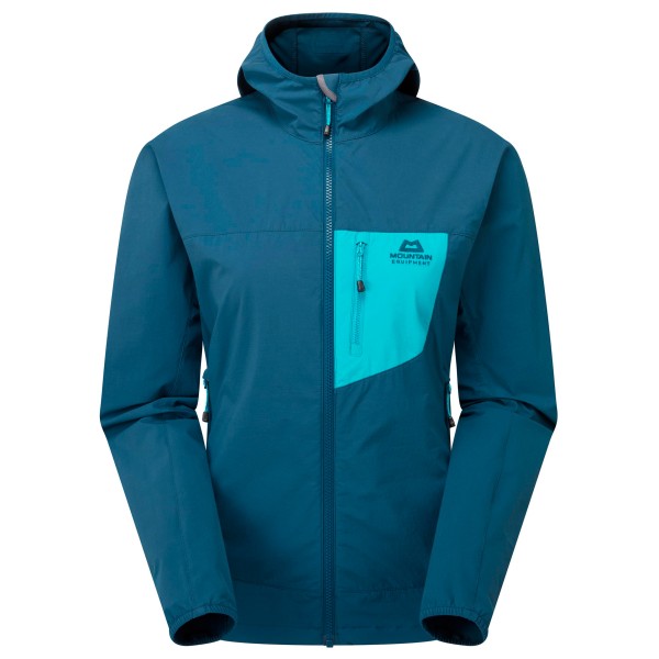 Mountain Equipment - Women's Echo Hooded Jacket - Softshelljacke Gr 16 blau von Mountain Equipment