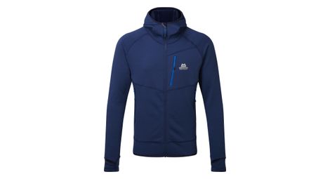 mountain equipment eclipse hooded fleecejacke blau herren von Mountain Equipment