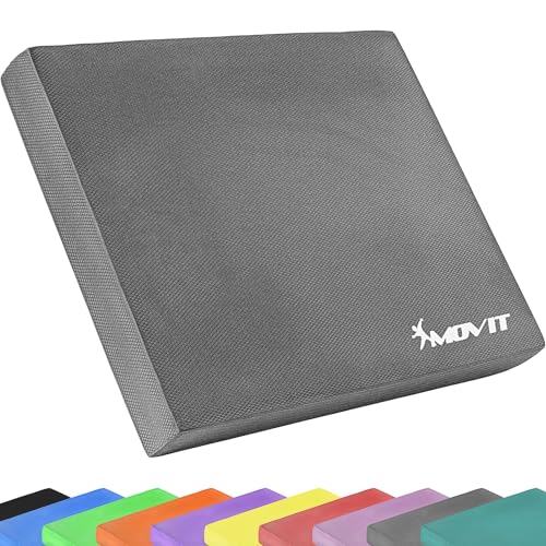 MOVIT Balance Pad DYNAMIC BASE, 50 x 40 x 6 cm, Farbwahl: 10 Farben, Grau von MOVIT