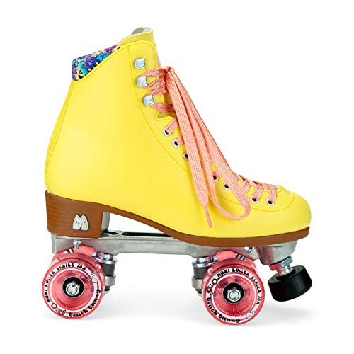 Moxi Skates - Strandhäschen - Modische Damen Rollschuhe | Erdbeerlimonade | Größe 9 von Moxi