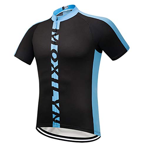 Moxilyn Radtrikots für Herren,Radsport-Oberteile,Radsport-Skinsuit-Trikots, Radbekleidung,Mountainbike/MTB-Shirt,atmungsaktiv und schweißabsorbierend,schnell trocknend von Moxilyn