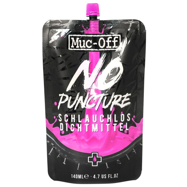 Muc Off - No Puncture Hassle - Dichtmilch Gr 140 ml rosa von Muc Off