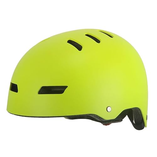 Kinder Fahrradhelm AERO – Fahrrad Halbschalenhelm für Kinder, ABS-Schale, robuster Kinderhelm für Radfahren, Skateboarden und Reiten, Gelb matt, Größe L, 54 – 62 cm von Mud Defeater Motor