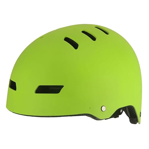 Kinder Fahrradhelm AERO – Fahrrad Halbschalenhelm für Kinder, ABS-Schale, robuster Kinderhelm für Radfahren, Skateboarden und Reiten, Hellgrün matt, Größe L, 54 – 62 cm von Mud Defeater Motor