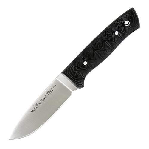 Muela Unisex – Erwachsene Messer Kodiak, Silber, one Size von Muela