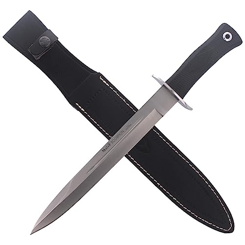 Muela Unisex – Erwachsene Scorpion Black and Steel Messer, Silber, one Size von Muela