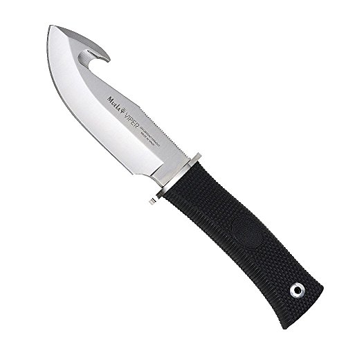 Muela Unisex – Erwachsene Viper Black and Steel Messer, Silber, one Size von Muela