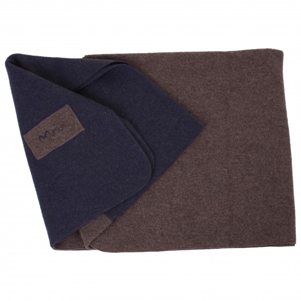 Mufflon - Blanket Logo - Decke Gr 200 x 140 cm blau;blau/schwarz;braun;grau;oliv;rot;schwarz von Mufflon