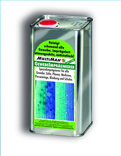 Multiman Gewebe-Imprägnierer für Baumwolle und Synthetik - Spezial-Imprägnierung - 5 l von Multiman