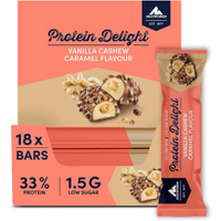 Protein Delight - 18x35g - Cashew Caramel von MULTIPOWER