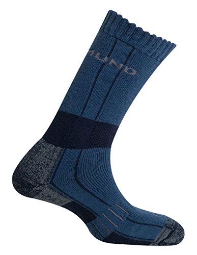 Mund Socks – Himalaya Wool Merino Thermolite, Farbe Blue, Größe EU 38 – 41 von Mund Socks