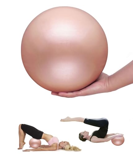 Mupack Gymnastikball Klein Pilates Ball - 25 cm Yoga Pilates Ball Kleine Übung Ball,Soft Gymnastikbälle Kinder, Rutschfester&Superleichter,Fitness Ball für Yoga,Heim, Büro von Mupack