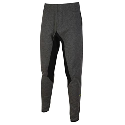 MusclePharm Herren Jog Pant with Contrast Panels, Grey Marl, L von MusclePharm