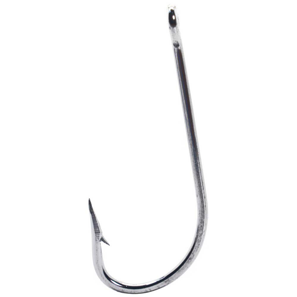 Mustad Classic Line O´shaughnessy Barbed Single Eyed Hook Silber 7/0 von Mustad