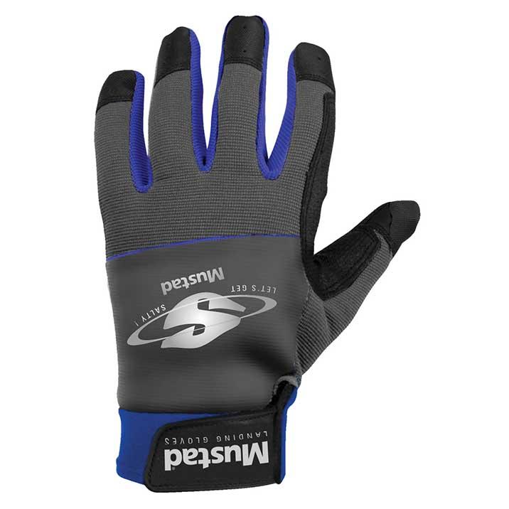 Mustad Landing Gloves Blau,Schwarz L Mann von Mustad