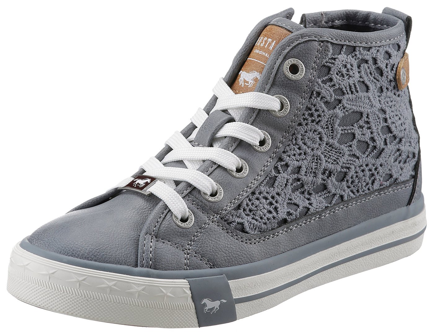 Mustang Shoes Sneaker mit schöner Perforation von Mustang Shoes