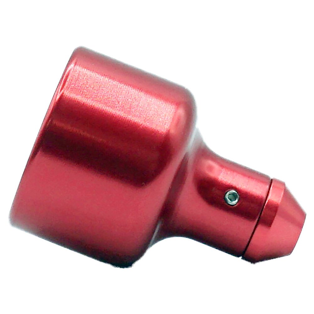 Mvspools Combate Aluminium Spool Knob Rot von Mvspools