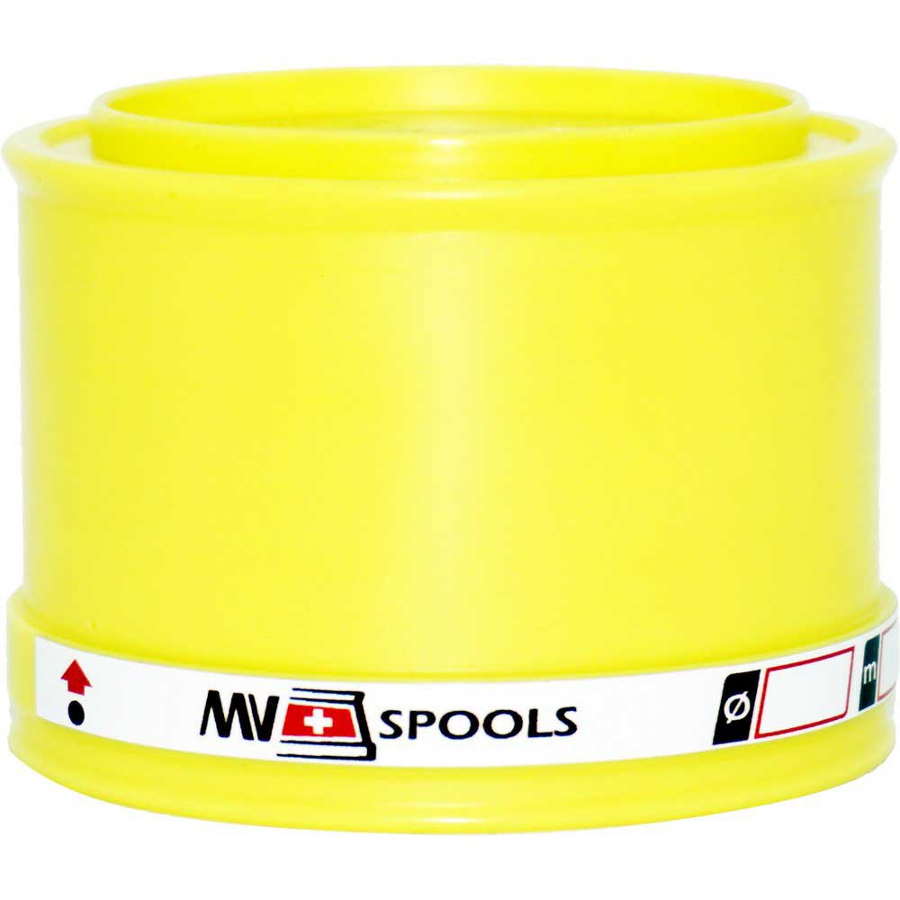 Mvspools Mvl18 Pom Competition Spare Spool Gelb T4 von Mvspools