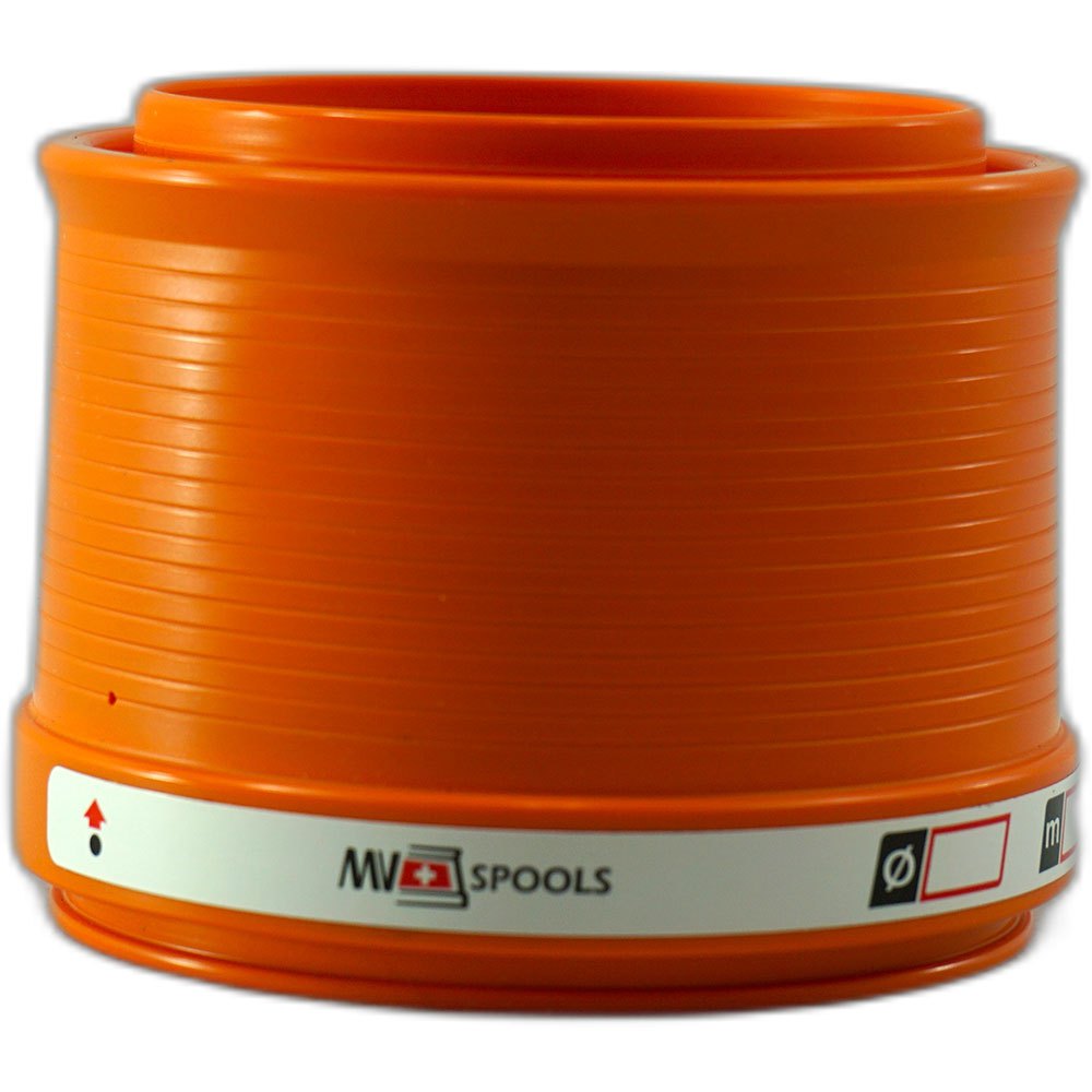 Mvspools Mvl18 Pom Competition Spare Spool Orange T2 von Mvspools