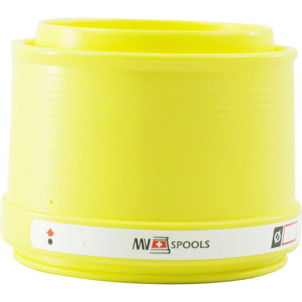 Mvspools Mvl2 Pom Competition Spare Spool Gelb T2 von Mvspools