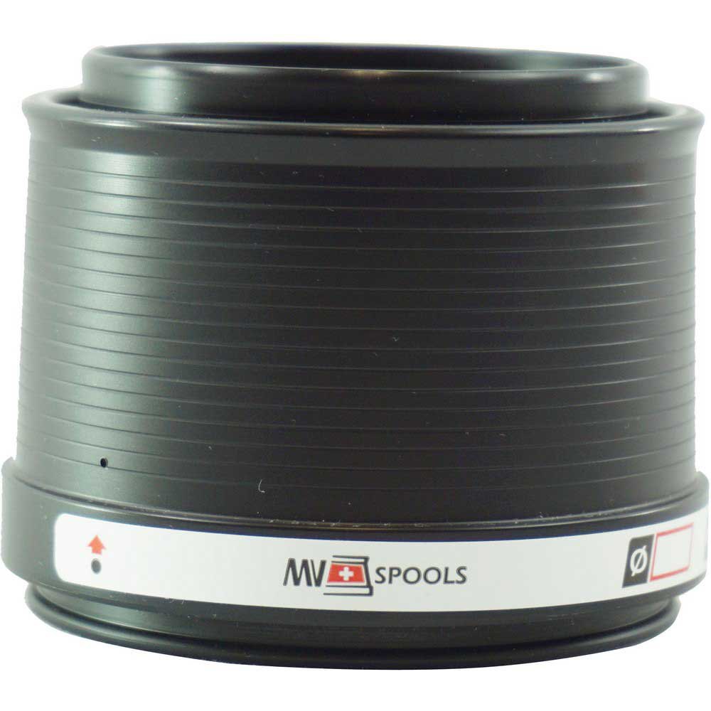 Mvspools Mvl2 Pom Competition Spare Spool Schwarz T1 von Mvspools