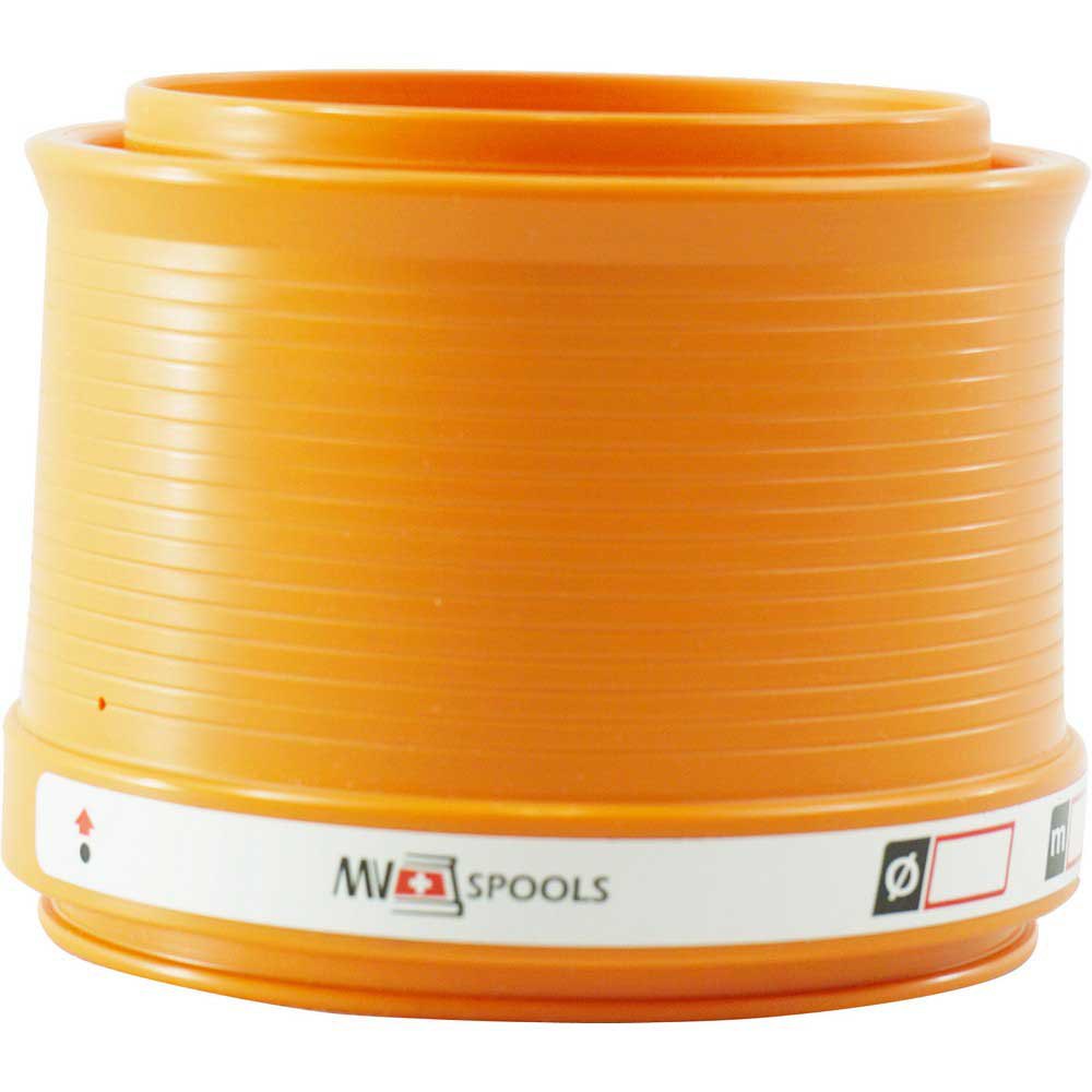 Mvspools Mvl4 Pom Competition Spare Spool Orange T1 von Mvspools