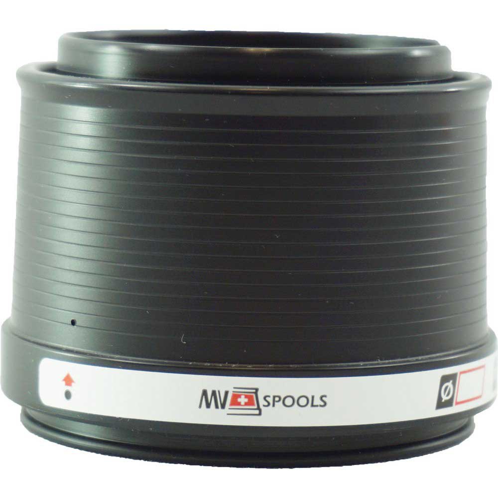 Mvspools Mvl9 Pom Competition Spare Spool Schwarz T2 von Mvspools