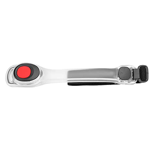 Mwrode Sicherheitslicht-Lauflicht, Reflektierender Sicherheitsgurt, Armschlaufe, LED-Lichtarmband Für Outdoor-Nacht-Radfahren, Laufen(Rot) von Mwrode
