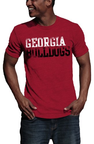 My U NCAA Georgia Bulldogs literality Vintage Heather T-Shirt, Herren, Georgia Bulldogs von My U