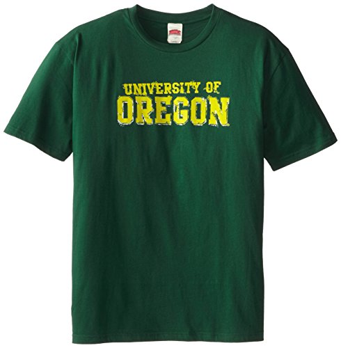 My U NCAA Oregon Ducks Old School T Shirt, Herren, waldgrün von My U