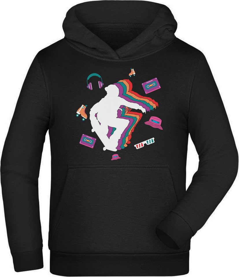 MyDesign24 Hoodie Kinder Kapuzensweatshirt Skater Kapuzen Pulli Kapuzen Pullover mit Aufdruck, i521 von MyDesign24