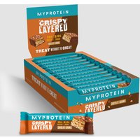 Crispy Layered Proteinriegel - 12 x 58g - Schokolade Karamell von MyProtein